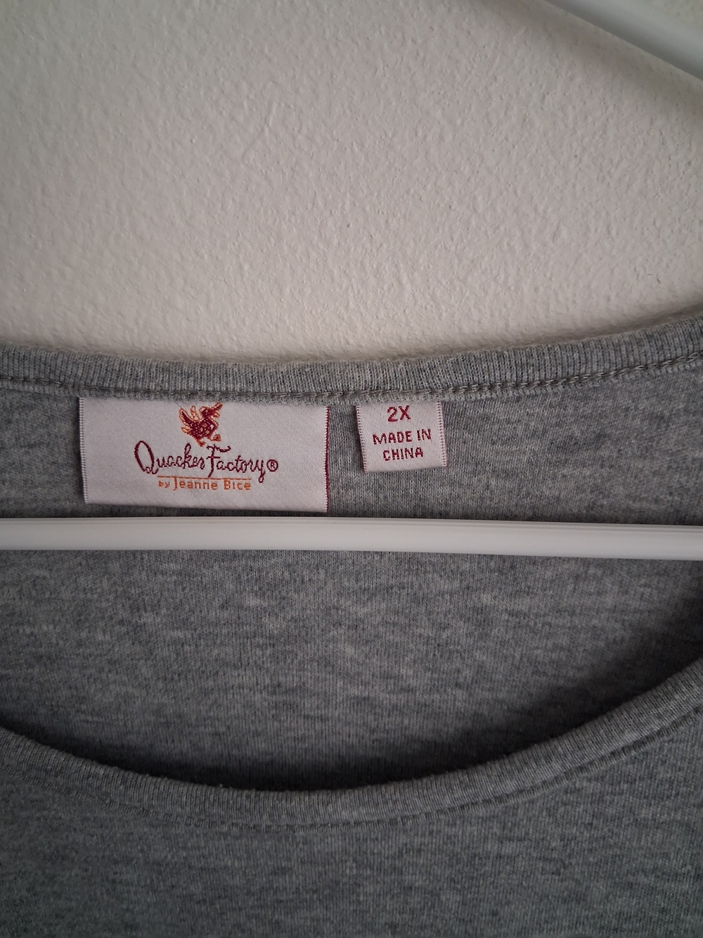 Quacker Factory Grey Rhinestones Halloween Pumpkin Bike Tee Top - Picture 3 of 7